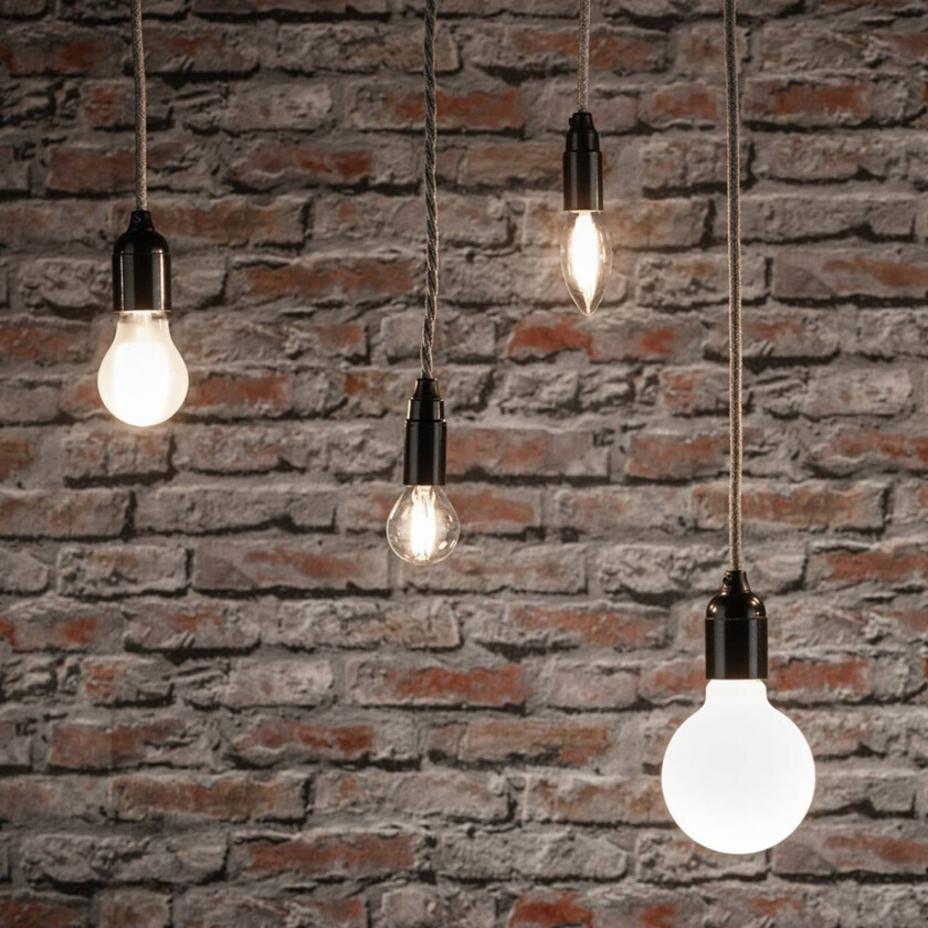 LED-dråpe E27 5W 2 700K filament 2er