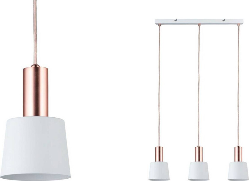 Nydelig pendellampe Haldar 3 lyskilder