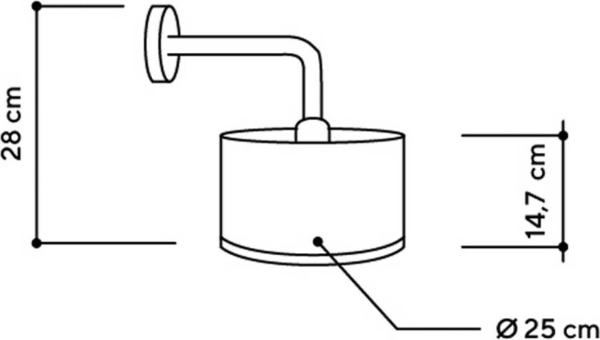 ALMUT 2610 taklampe Ø 25 cm høy /røde roseblomster