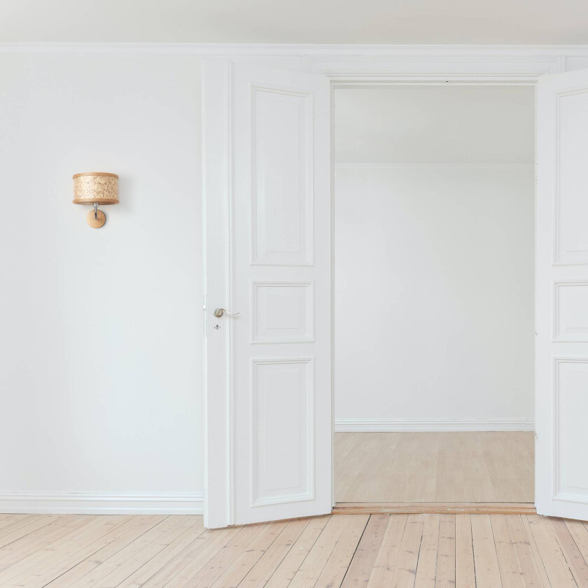 ALMUT 2610 vegglampe Ø 25cm, ekte høy