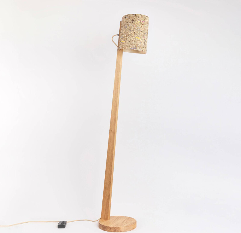 ALMUT 1411 gulvlampe sylindrisk Ø30cm alpeeng