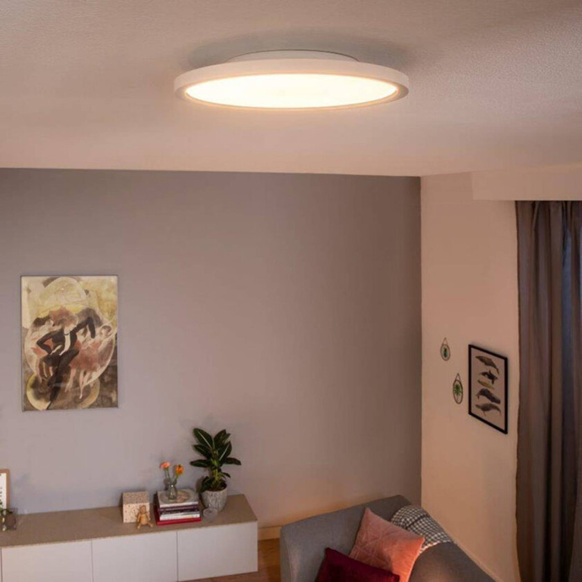 White Ambiance Aurelle LED-panel rund
