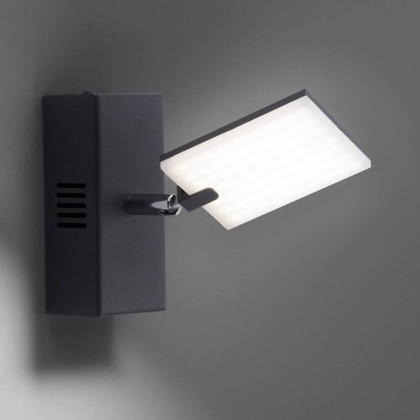 PURE Mira LED-vegglampe fjernkontroll, CCT, svart