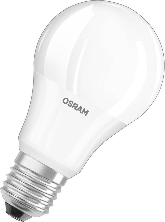 OSRAM LED-pære E27 Base CL A 10W 2 700 K matt 3er