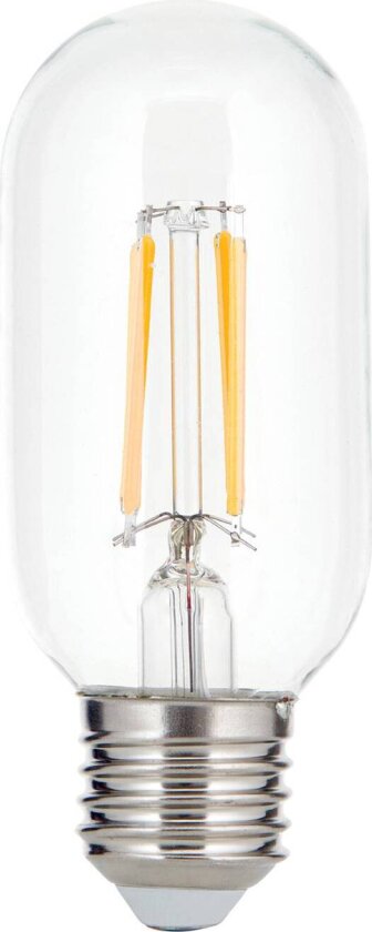 LED-pære E27 8 W filament T45 2 700 K dimbar