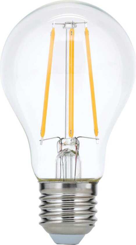 LED-pære E27 8W filament 2 700 K 806 lm dimbar