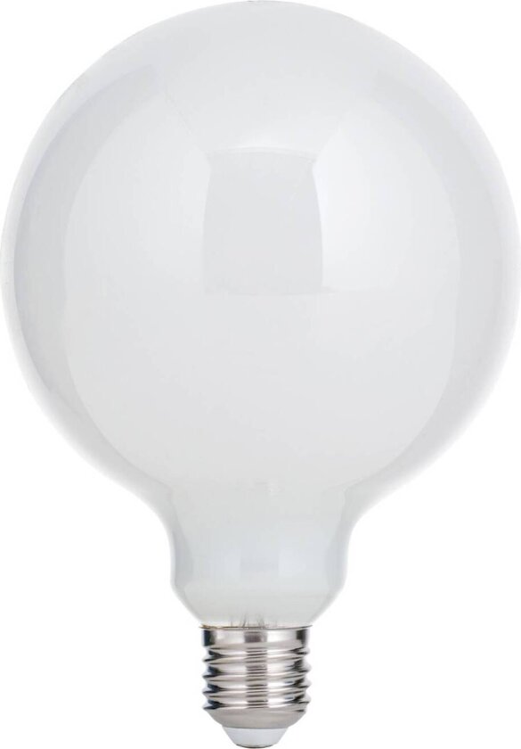 LED-globepære E27 9 W G125 2 700 K opal dimbar