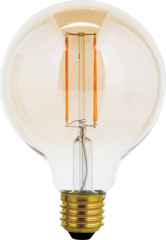 LED-globepære E27 G95 6 W rav 2 200 K dimbar