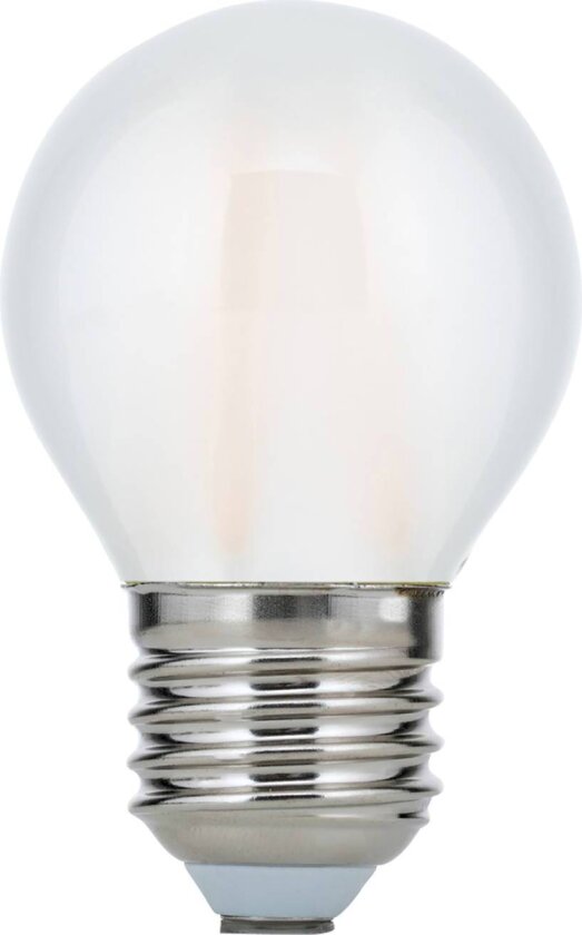 LED-pære E27 G45 4,5 W matt 827, dimbar