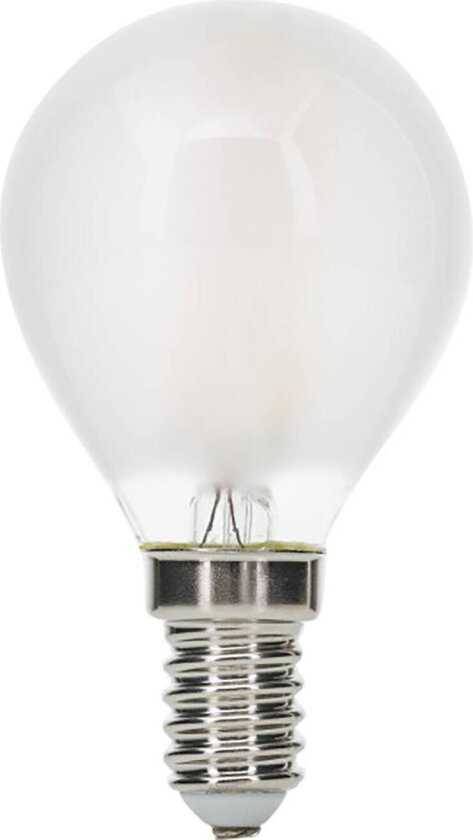 LED-dråpepære E14 4,5W filament, 2 700 K, dimbar