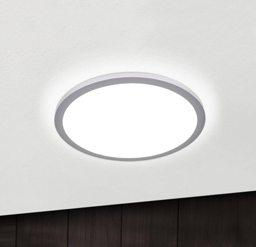 Titanfarget LED-taklampe Aria, dimbar - 40 cm