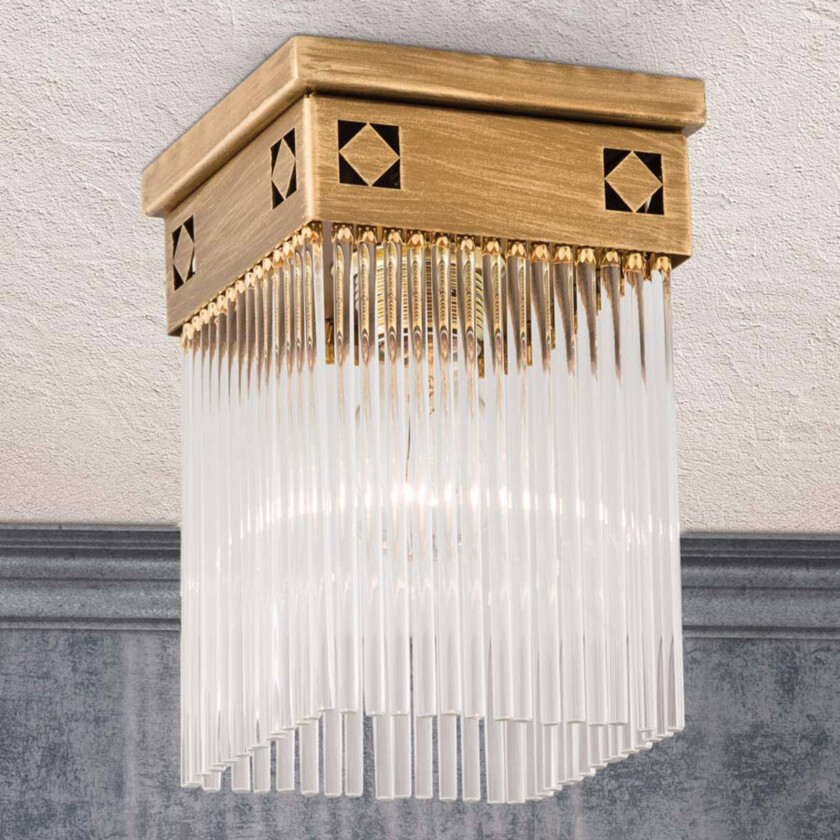 Jugendstil-taklampe Frieda, 1-pkt.