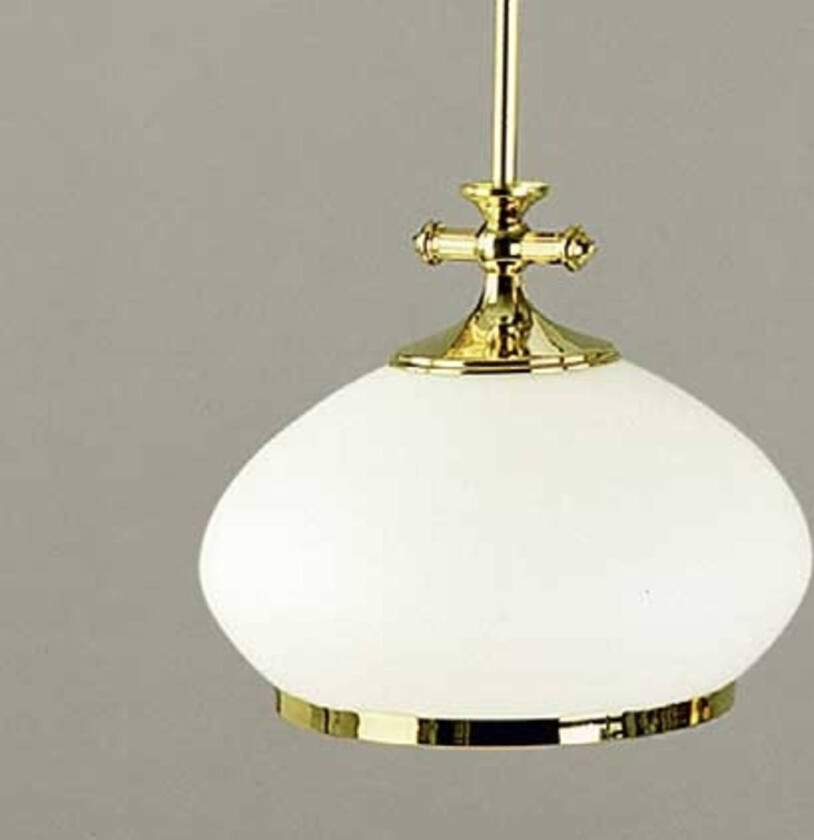 Liten EMPIRA opalglass-pendellampe 24 cm