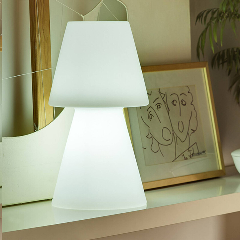 Lola LED-bordlampe, batteri, RGBW, 45 cm