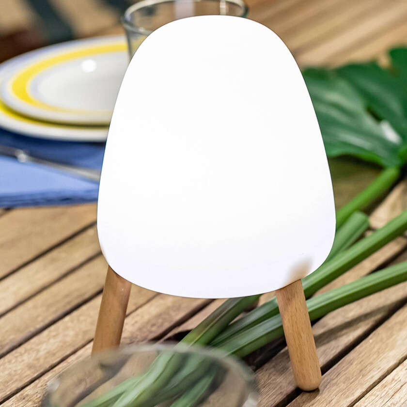 Rocket 20 LED dekorativ belysning med tre, oppladbart batteri