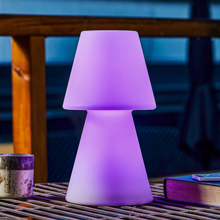 Lola 30 LED-bordlampe med oppladbart batteri