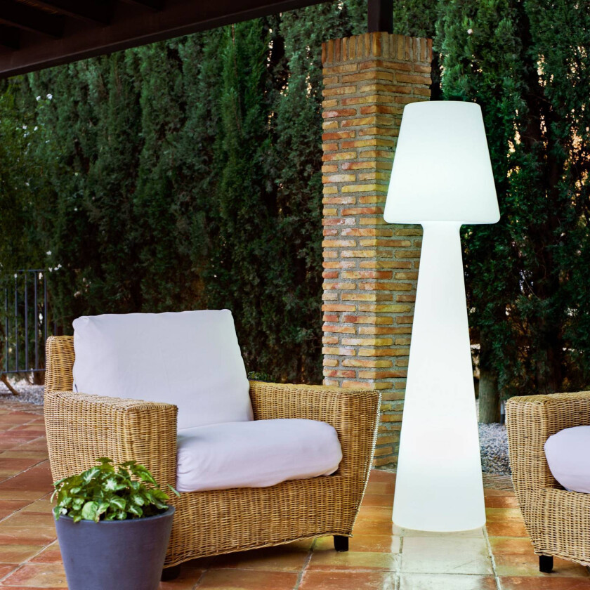 Lola LED-gulvlampe, batteri høyde 165 cm