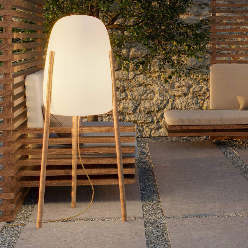 Rocket 145 gulvlampe sol + batteri