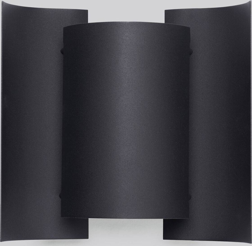 Butterfly vegglampe, svart