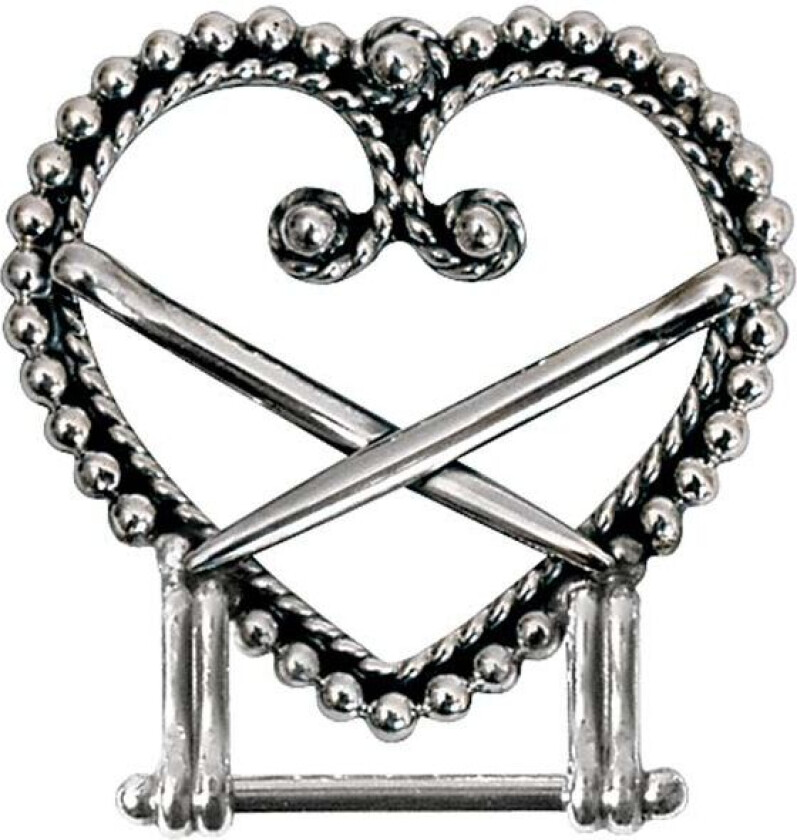 Veskestøl Østfold i 830 oksidert sølv