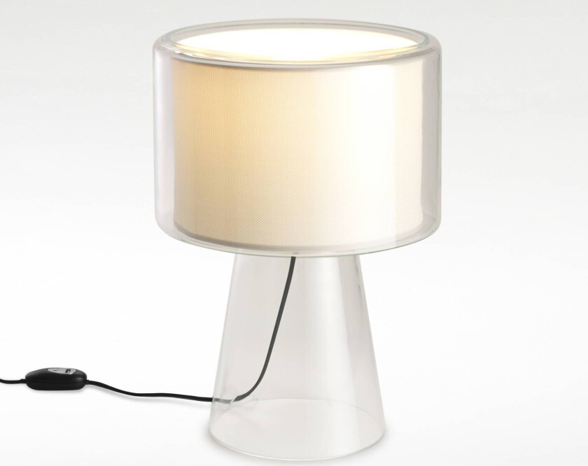 MARSET Mercer bordlampe, polyester, Ø 38 cm