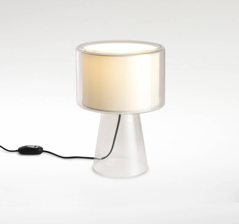 MARSET Mercer bordlampe, polyester, Ø 29 cm