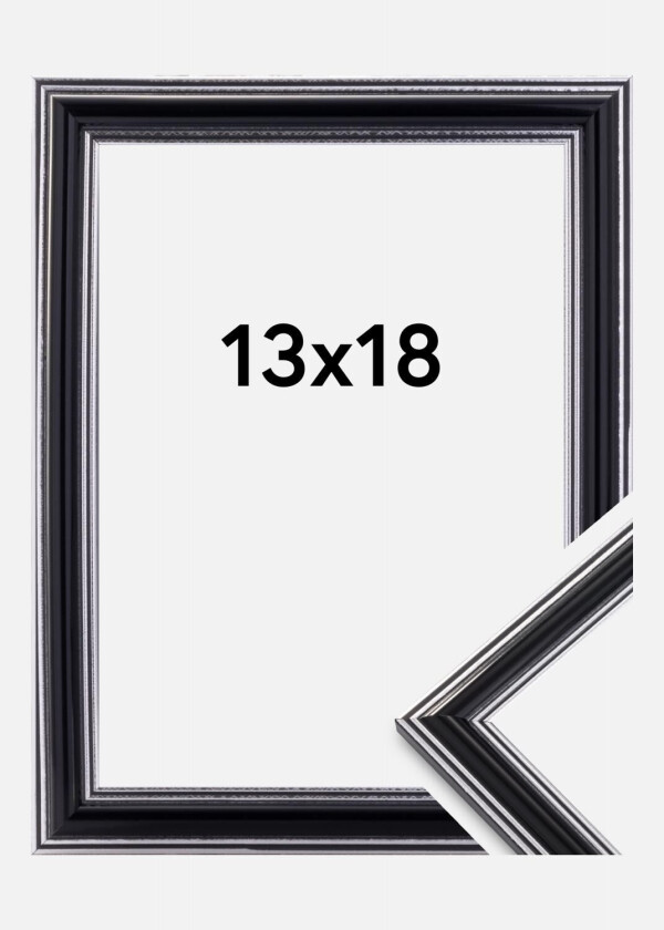 Focus Ramme Tango Svart 13x18 Cm