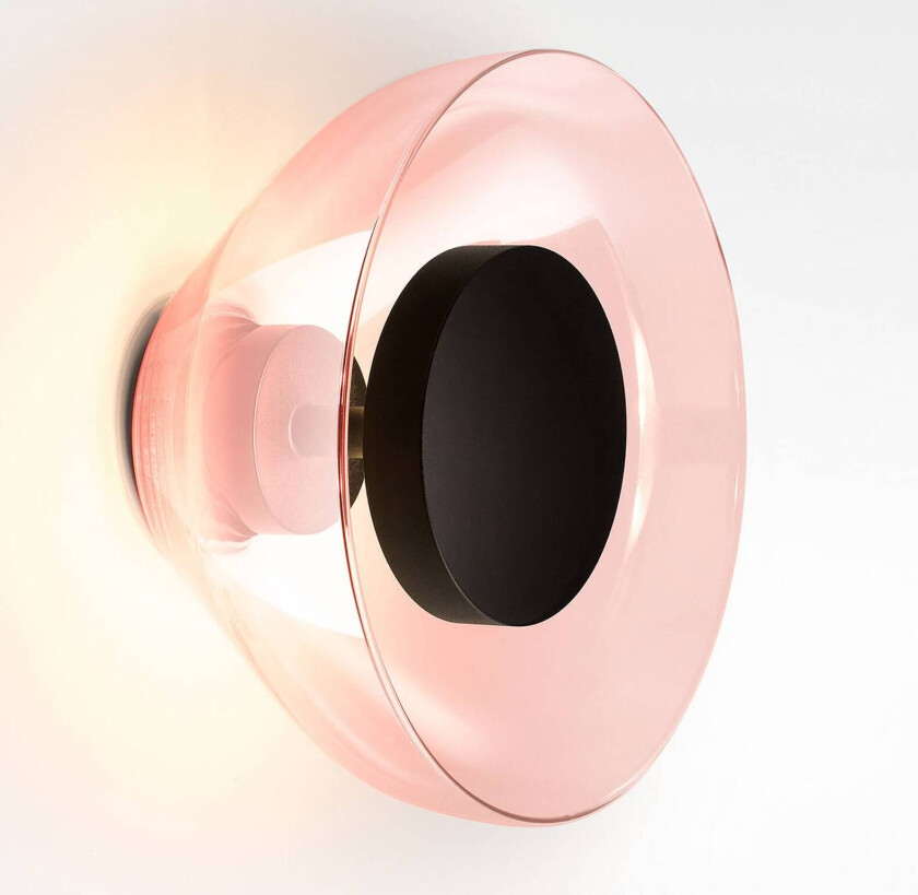 MARSET Aura LED-vegglampe, Ø 18 cm, kobber