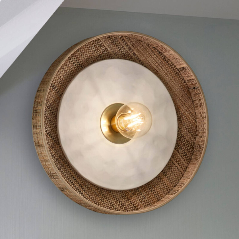 Portinatx vegglampe hvit, Ø40cm