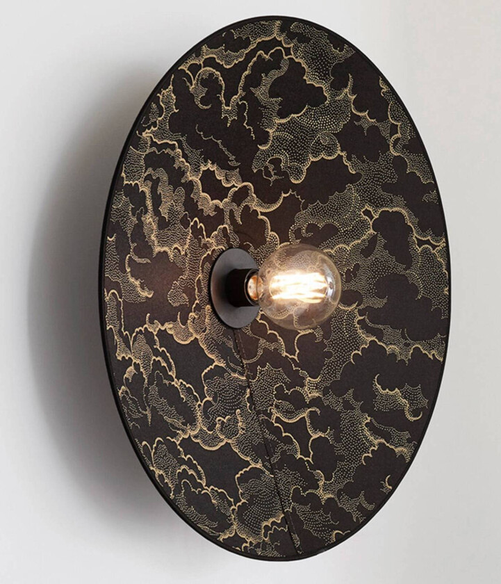 Gatsby vegglampe kumo svart Ø 60cm