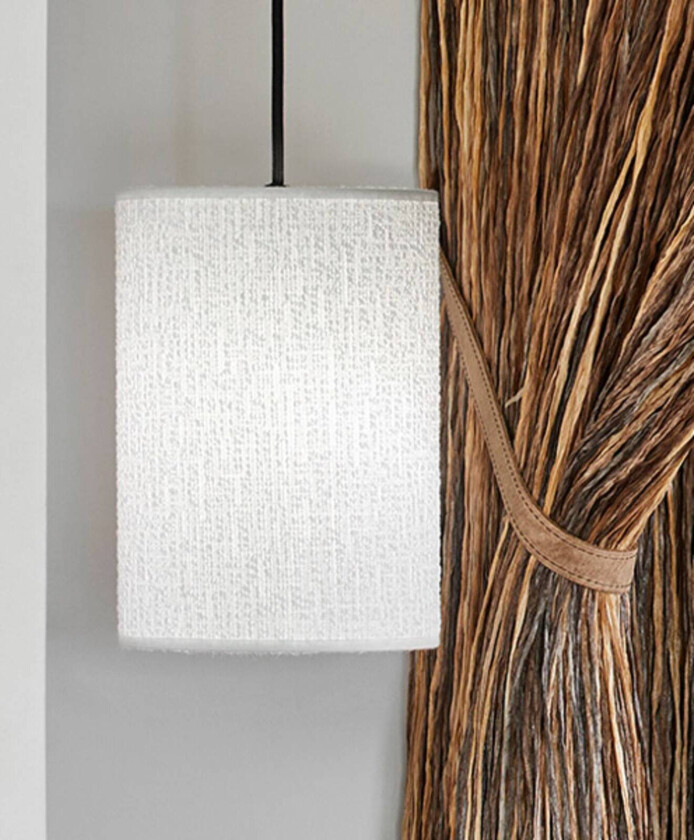 Koselig pendellampe med enkel flamme Ø 18cm