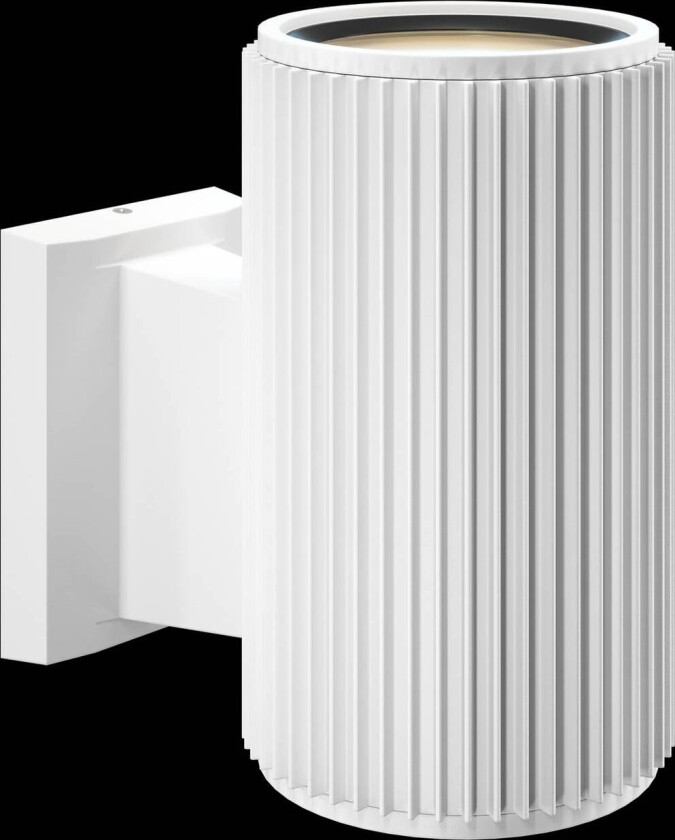 Rando utendørs vegglampe, 1 lyskilde, hvit