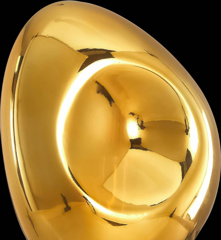 Mabell vegglampe av glass, gull