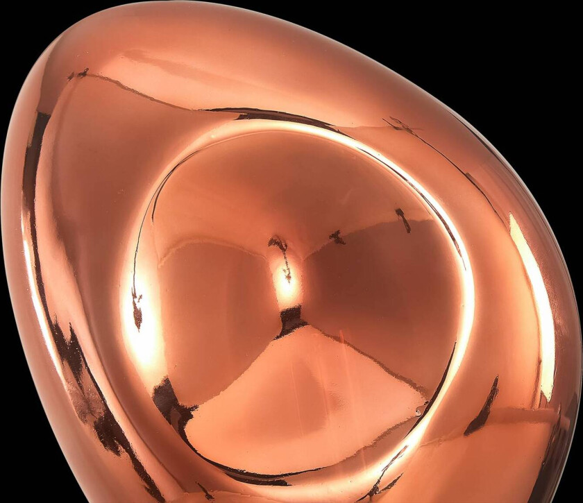 Mabell vegglampe av glass, kobber