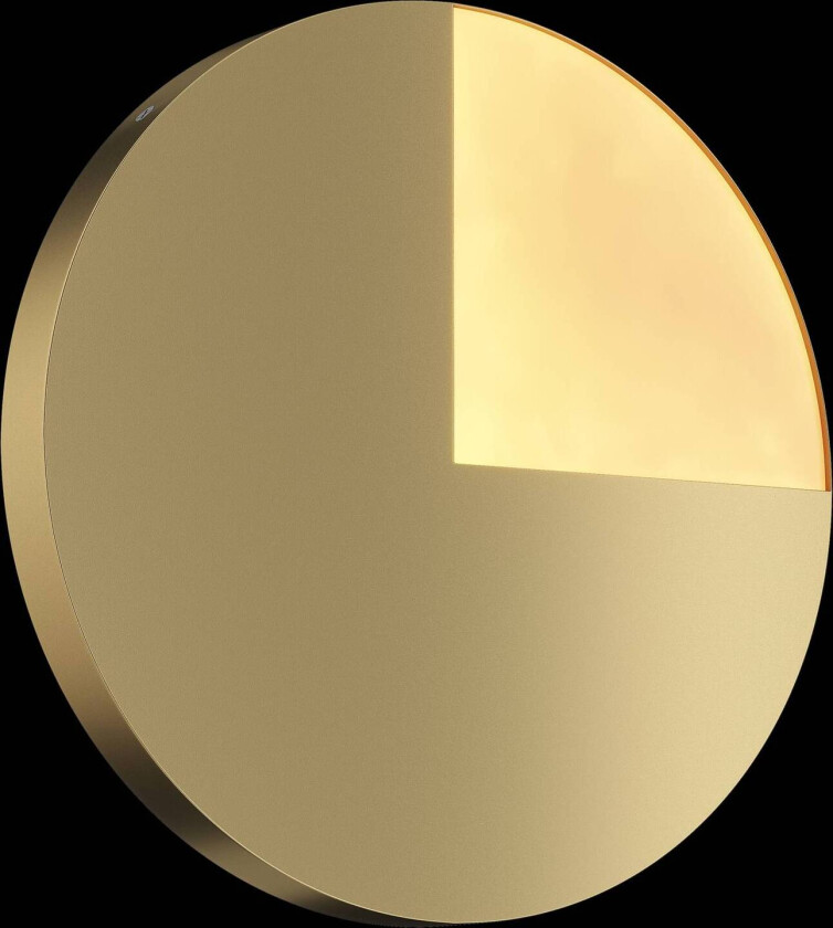 Jupiter LED-vegglampe, gull, Ø 38,1 cm