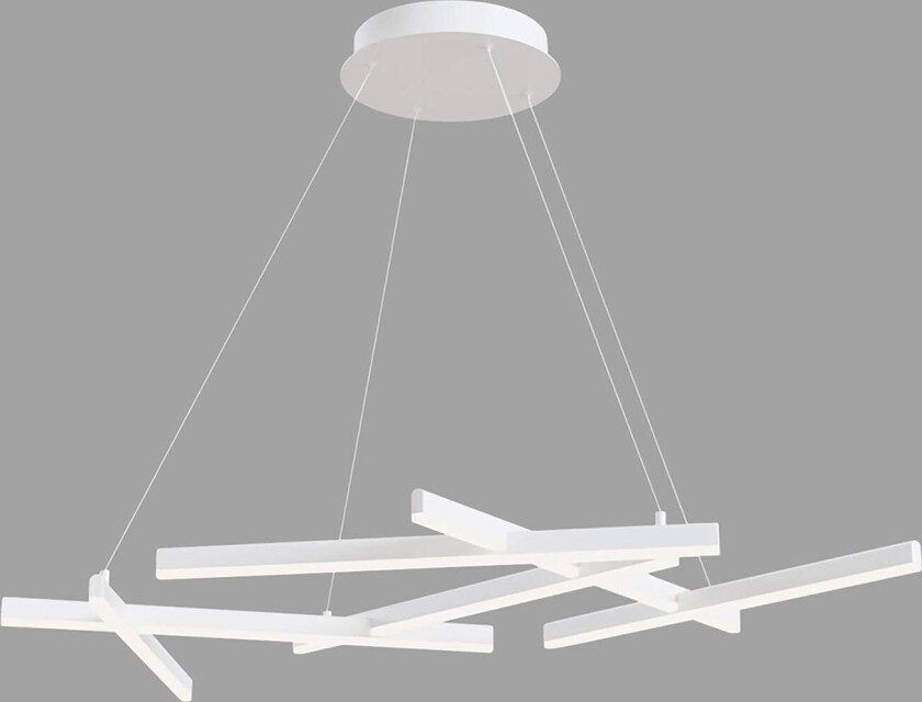 Line LED-hengelampe 3 000 K hvit