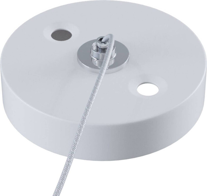 Metallopphengskinne, 1-fase skinne, hvit