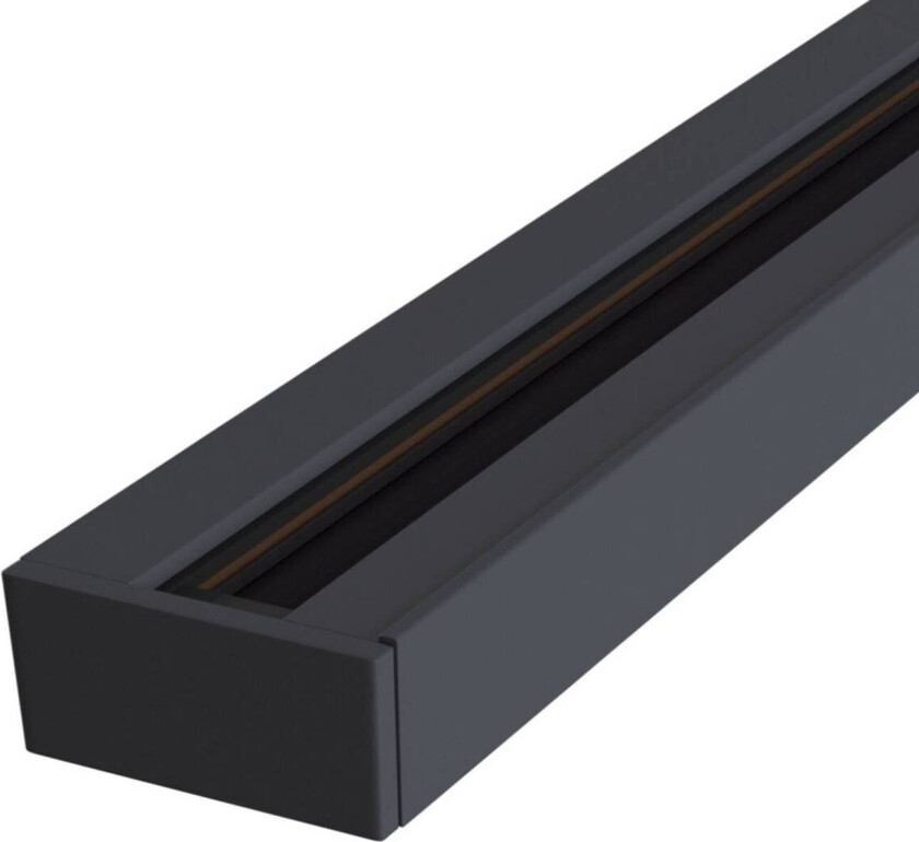 Track 1-fase skinne svart, 100 cm