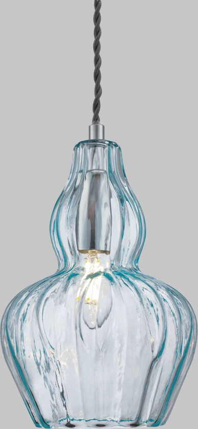 Eustoma pendellampe lyseblå