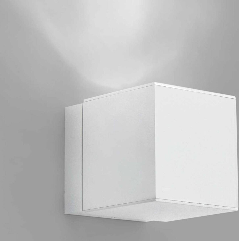 Milan Dau Spot vegglampe up/down hvit