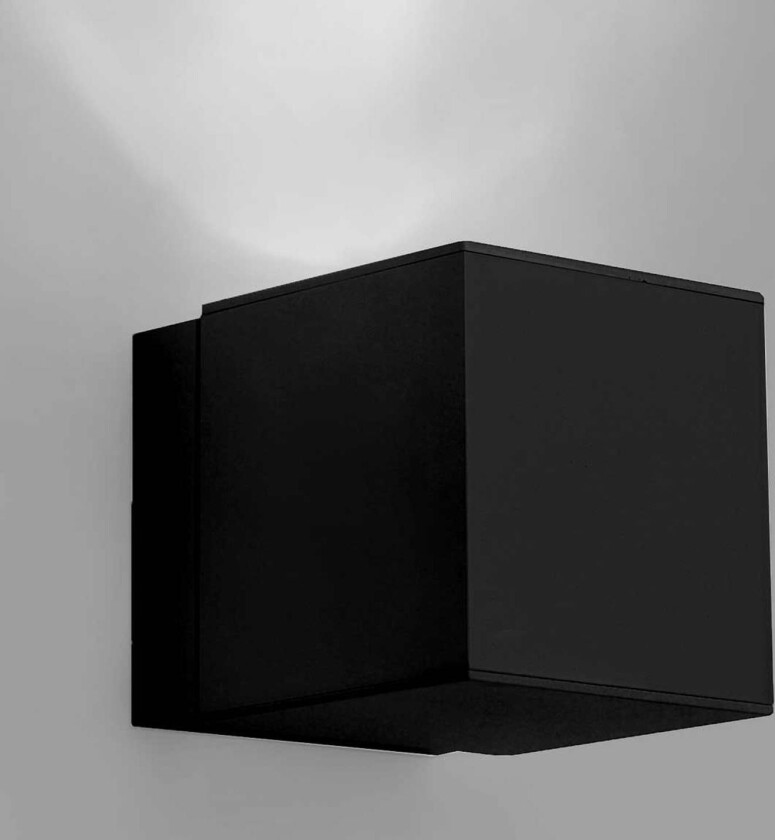 Milan Dau Spot vegglampe up/down svart