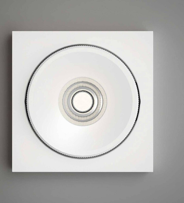 Milan Marc 1 IN LED-downlight, 1 lyskilde, hvit