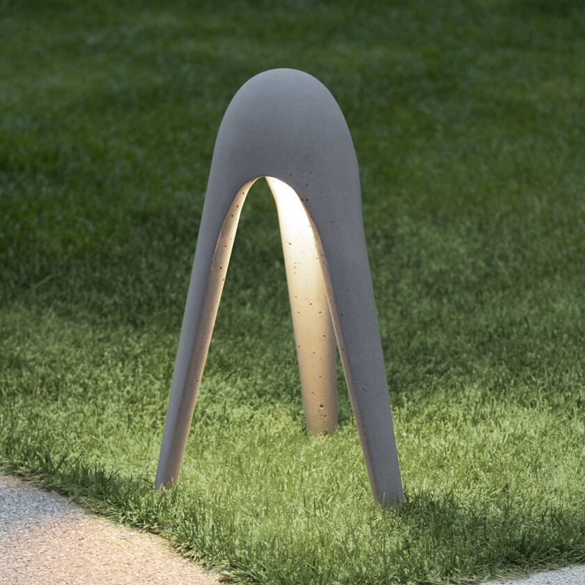 Cyborg LED-vegglampe, grå