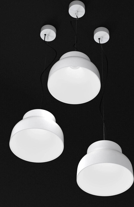 Cicala - LED-pendellampe, hvit