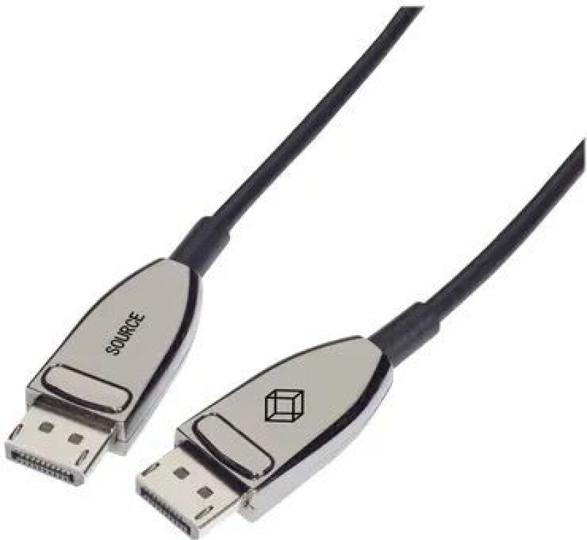 Dp 1.4 Active Optical Cable (aoc) - 8k 30m 30m Displayport Hann Displayport Hann