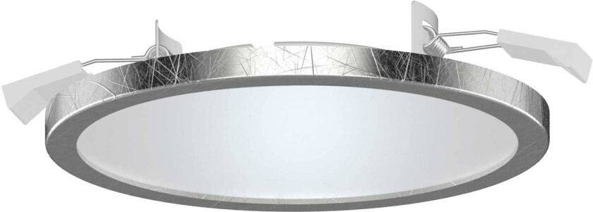 Lightme LED-innfellingsspot Aqua Pur Ø14,7cm sølv