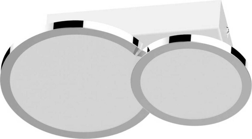 Lightme LED-taklampe Aqua 2 lyskilder med CCT