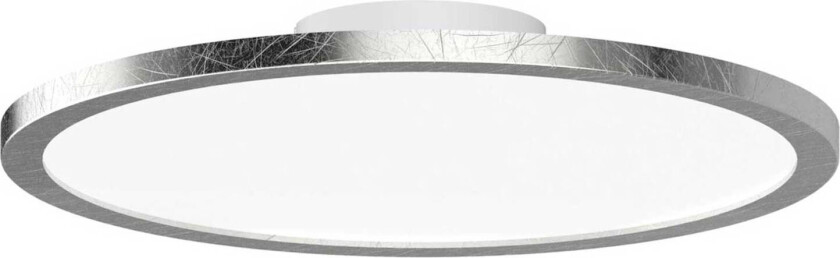 LIGHTME LED-taklampe Aqua Ø30,2cm sølvblad