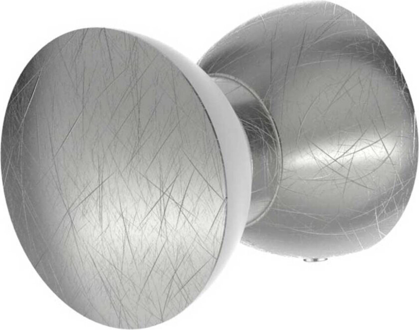 Lightme Aqua Sidelight LED-speillampe, sølv