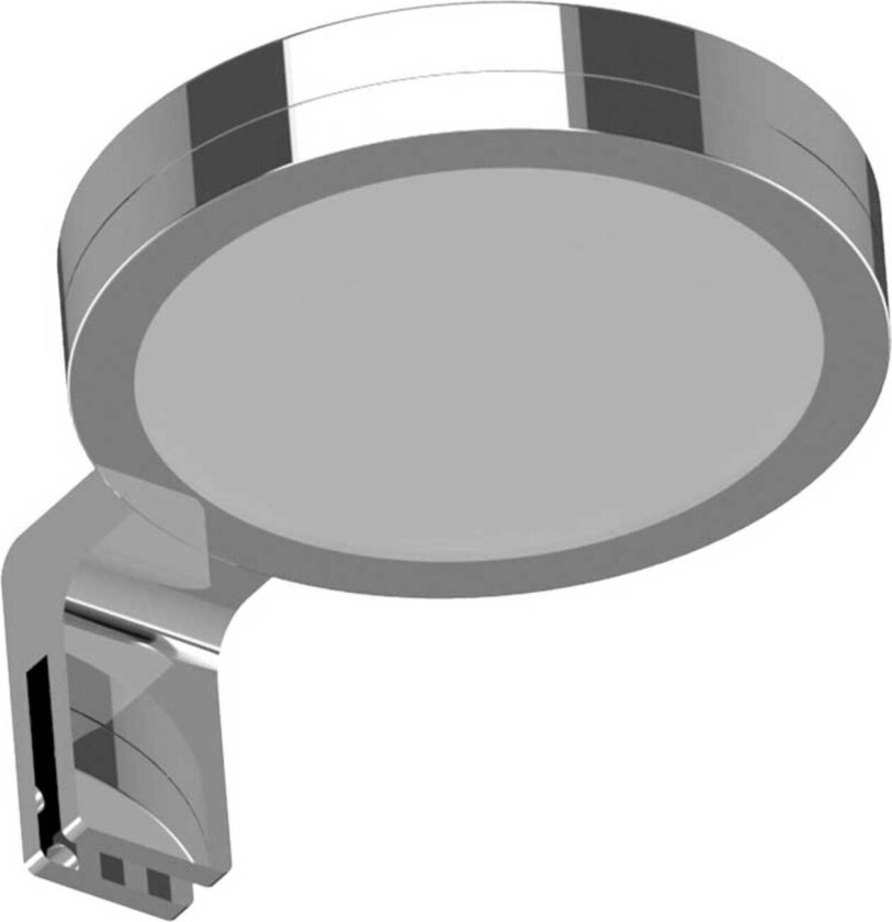 Lightme LED-speillampe Aqua On-Top krom